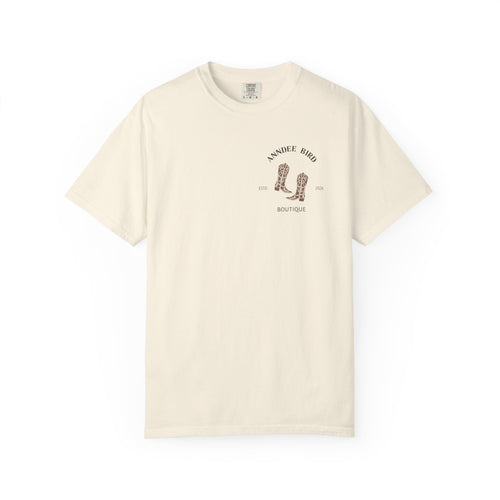 AnnDee Bird Boutique T-Shirt — Branded Logo Tee