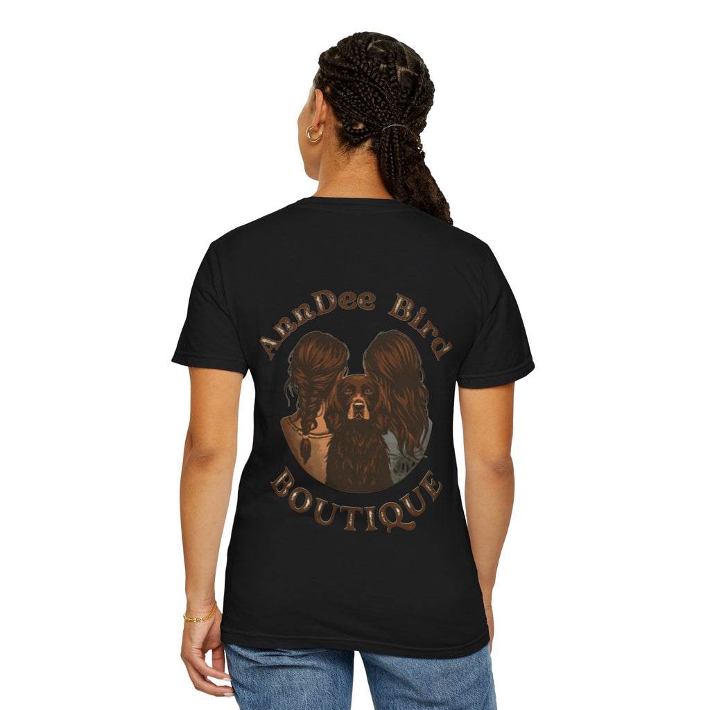 AnnDee Bird Boutique T-Shirt — Branded Logo Tee