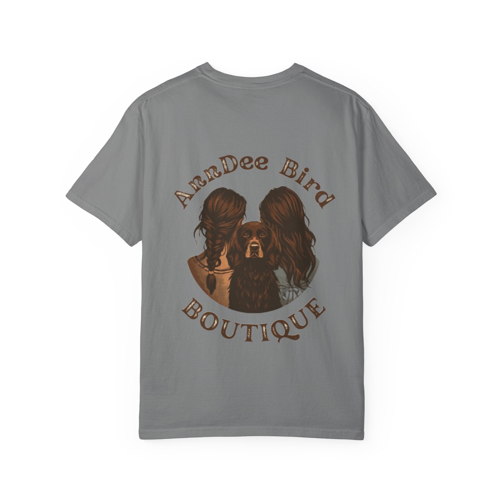 AnnDee Bird Boutique T-Shirt — Branded Logo Tee
