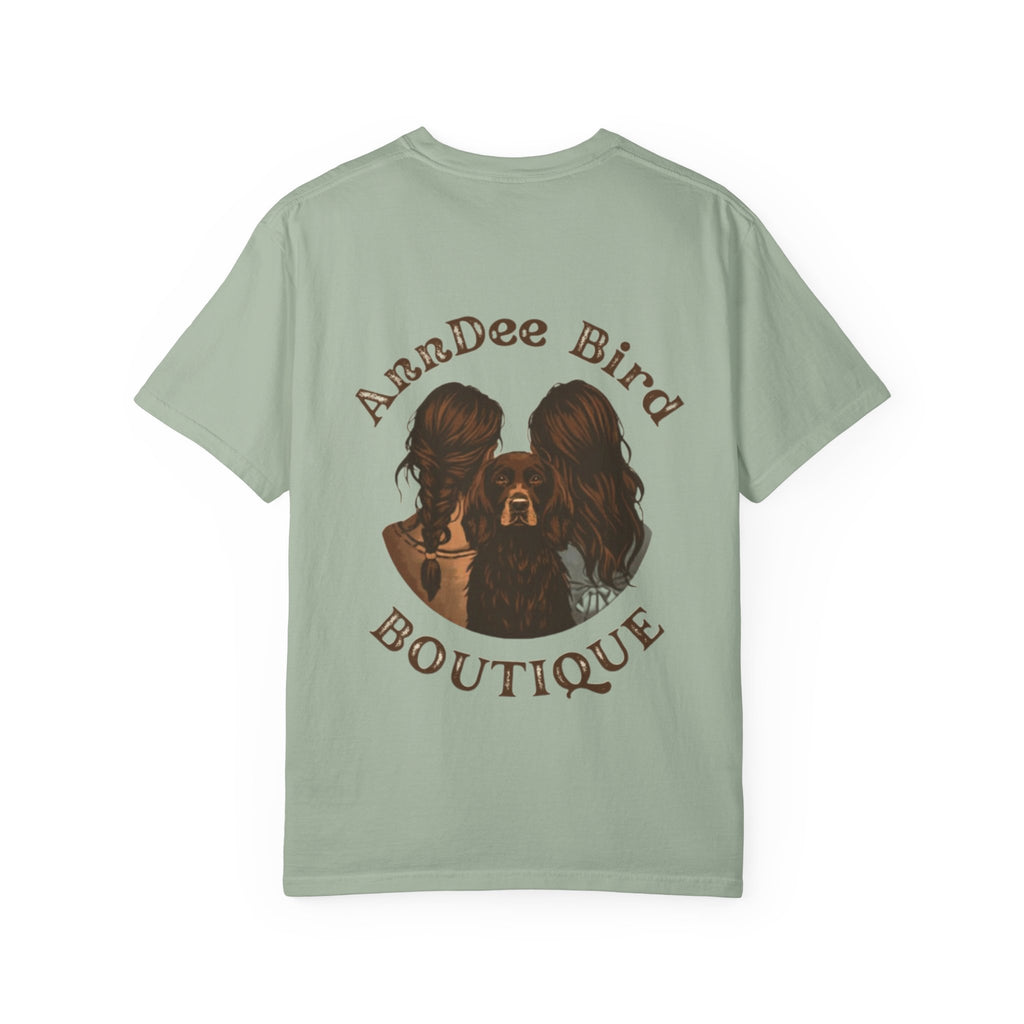 AnnDee Bird Boutique T-Shirt — Branded Logo Tee