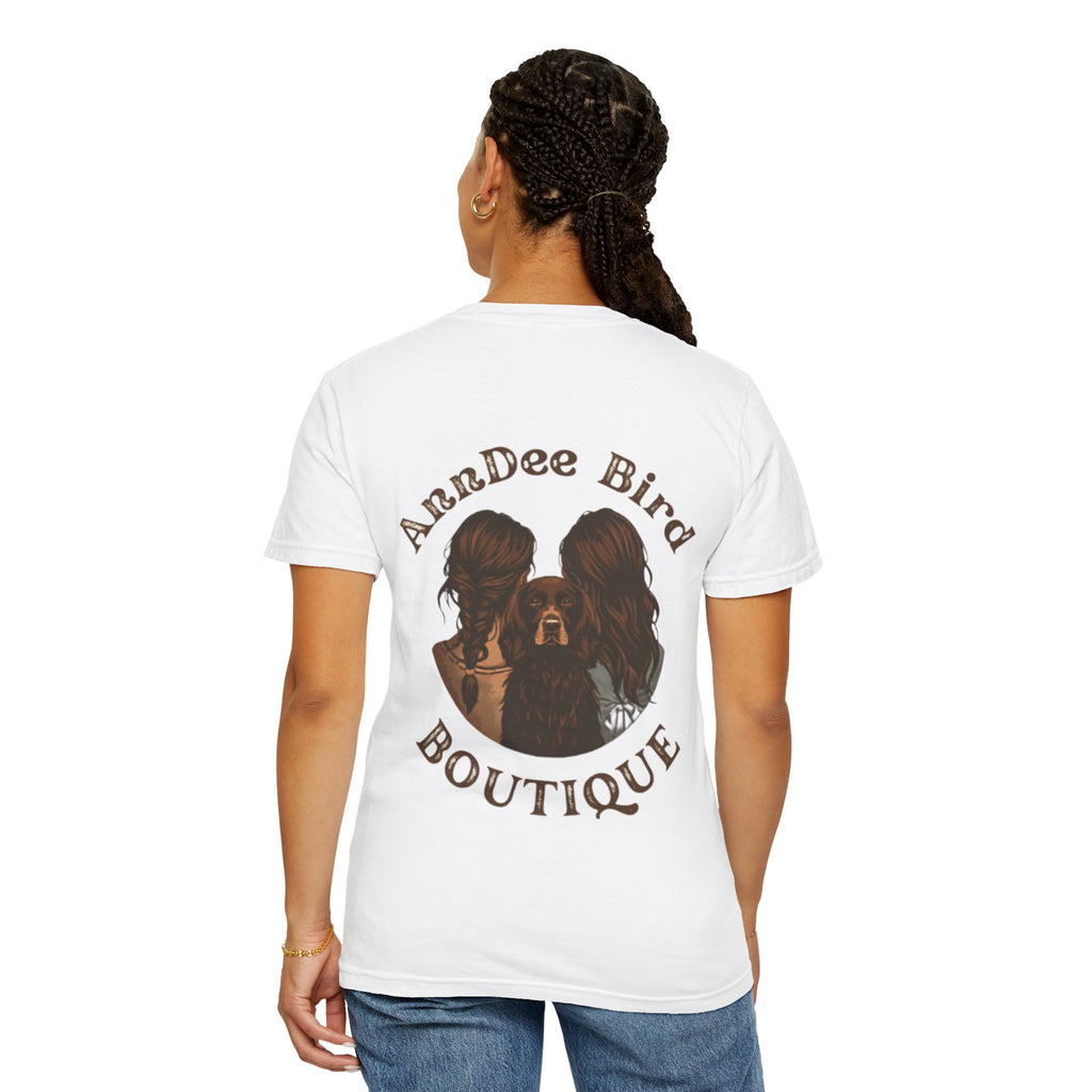 AnnDee Bird Boutique T-Shirt — Branded Logo Tee