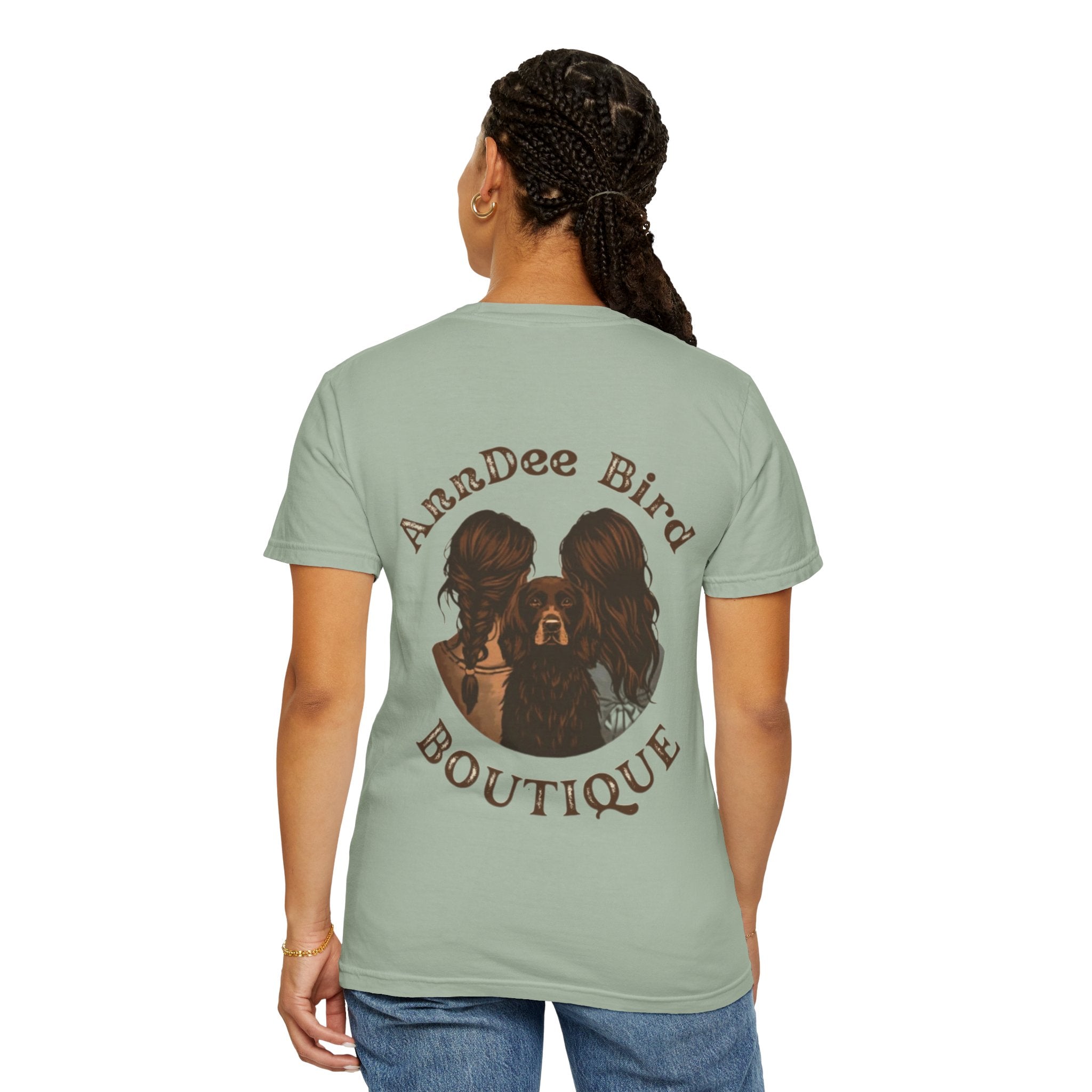 AnnDee Bird Boutique T-Shirt — Branded Logo Tee