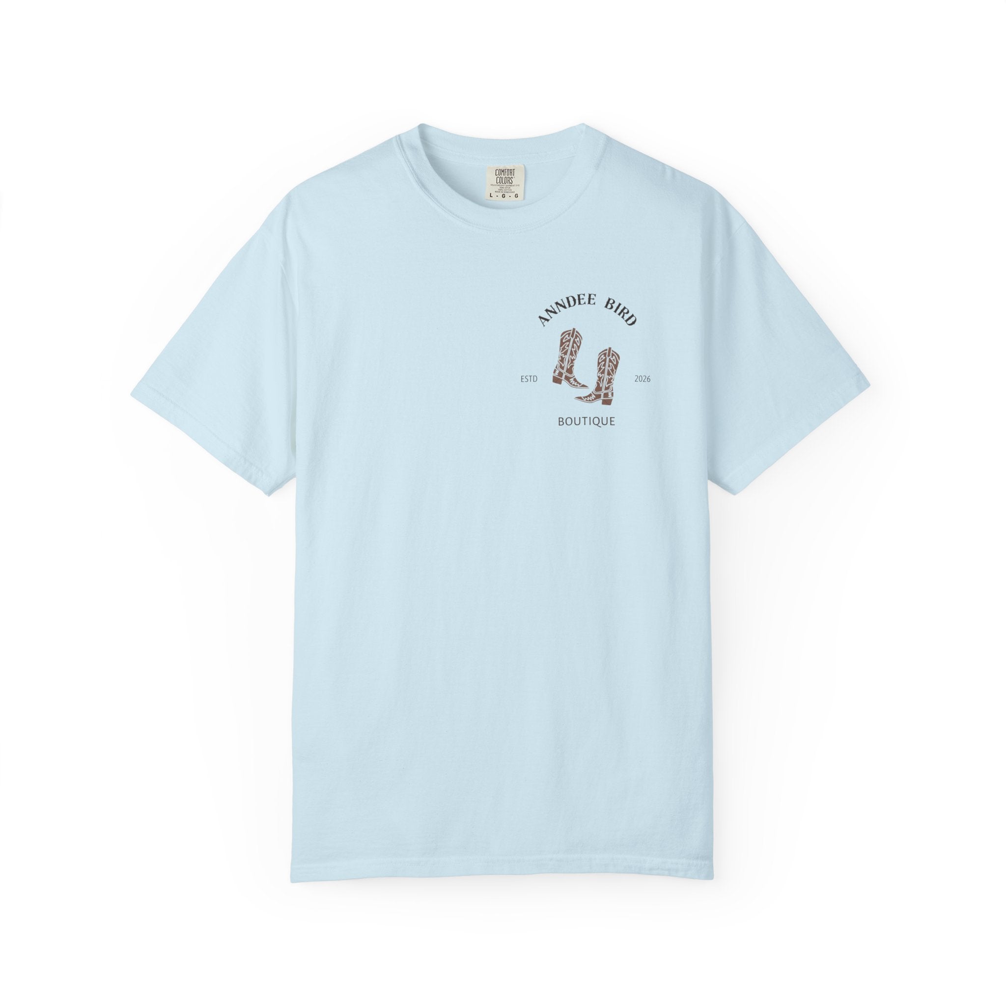 AnnDee Bird Boutique T-Shirt — Branded Logo Tee