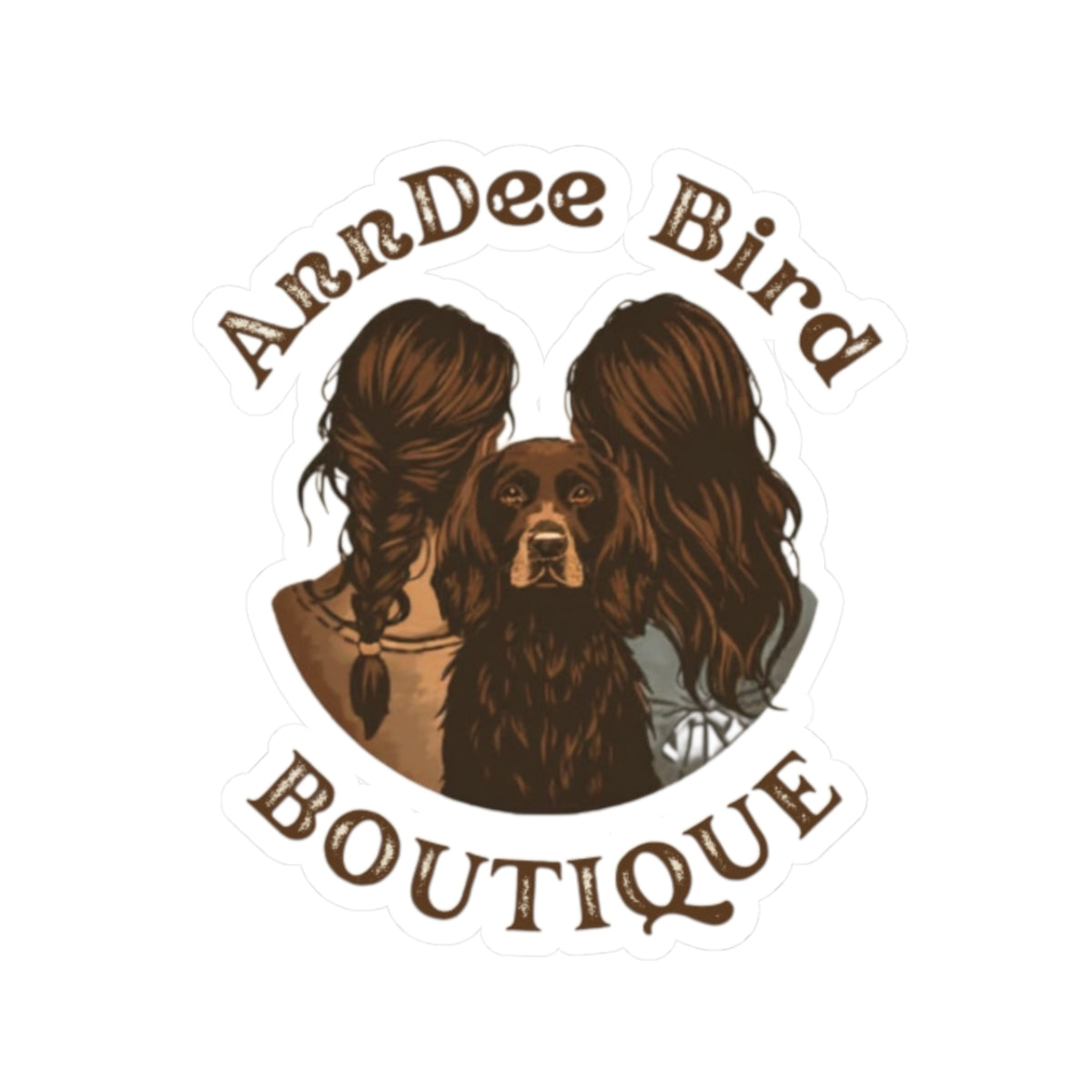 AnnDee Bird Boutique Sticker — Logo Decal