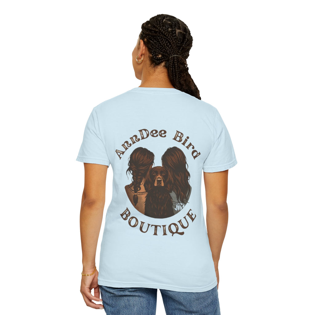 AnnDee Bird Boutique T-Shirt — Branded Logo Tee