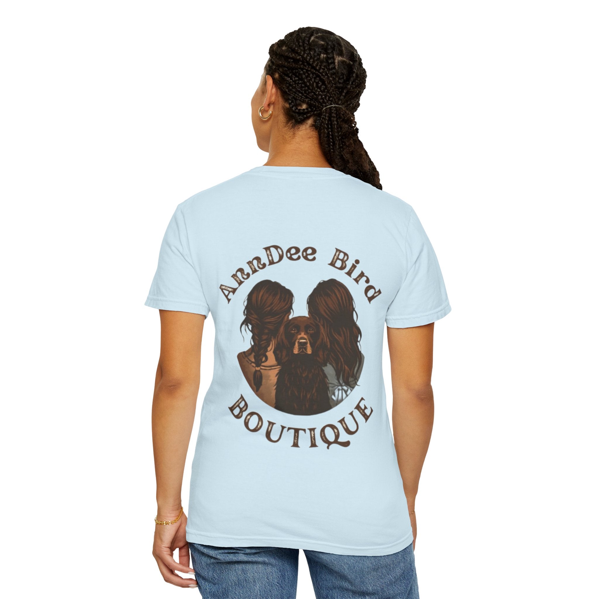 AnnDee Bird Boutique T-Shirt — Branded Logo Tee