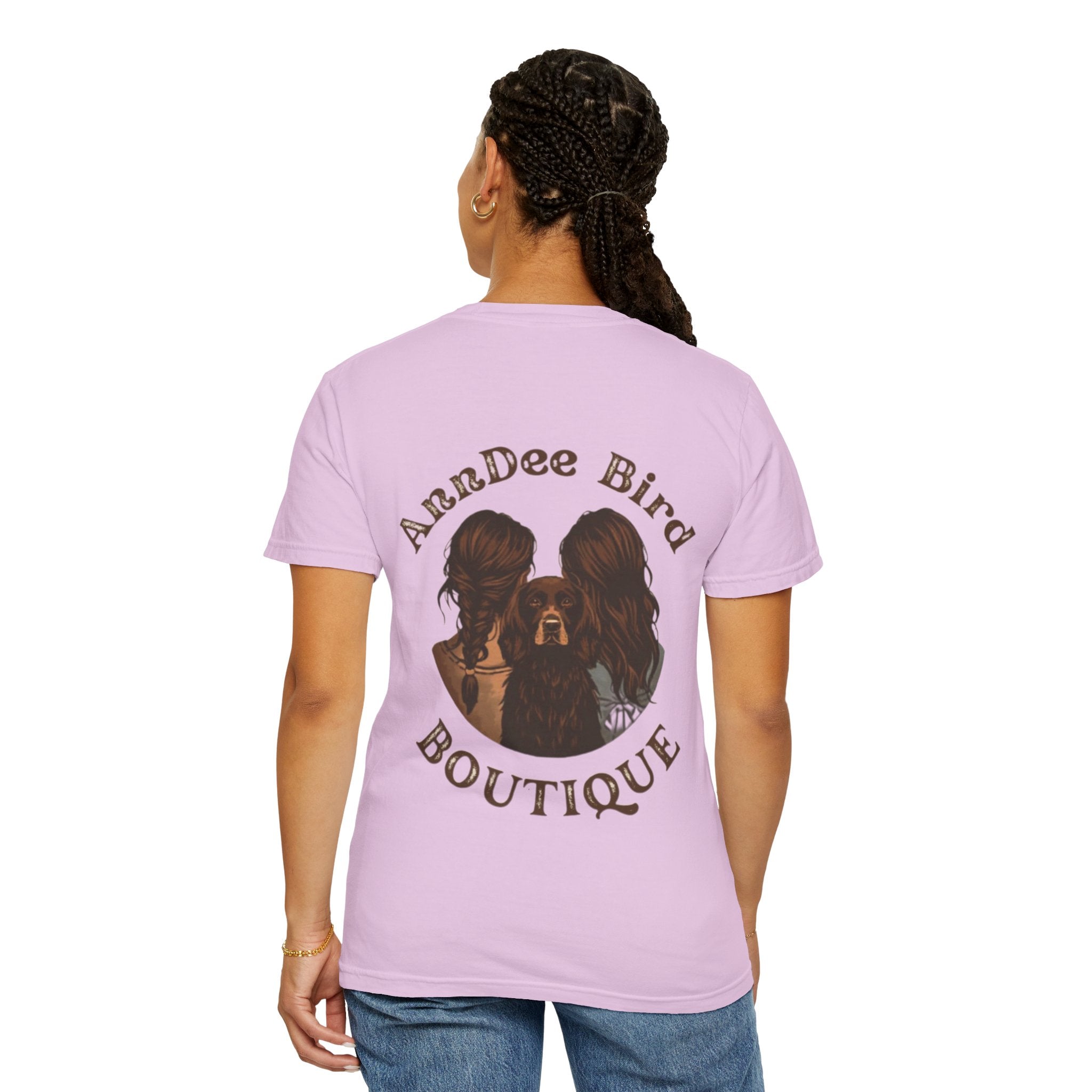 AnnDee Bird Boutique T-Shirt — Branded Logo Tee