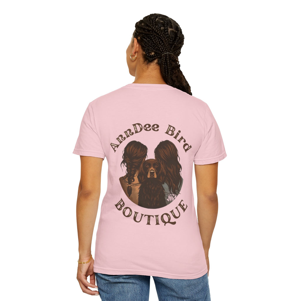 AnnDee Bird Boutique T-Shirt — Branded Logo Tee