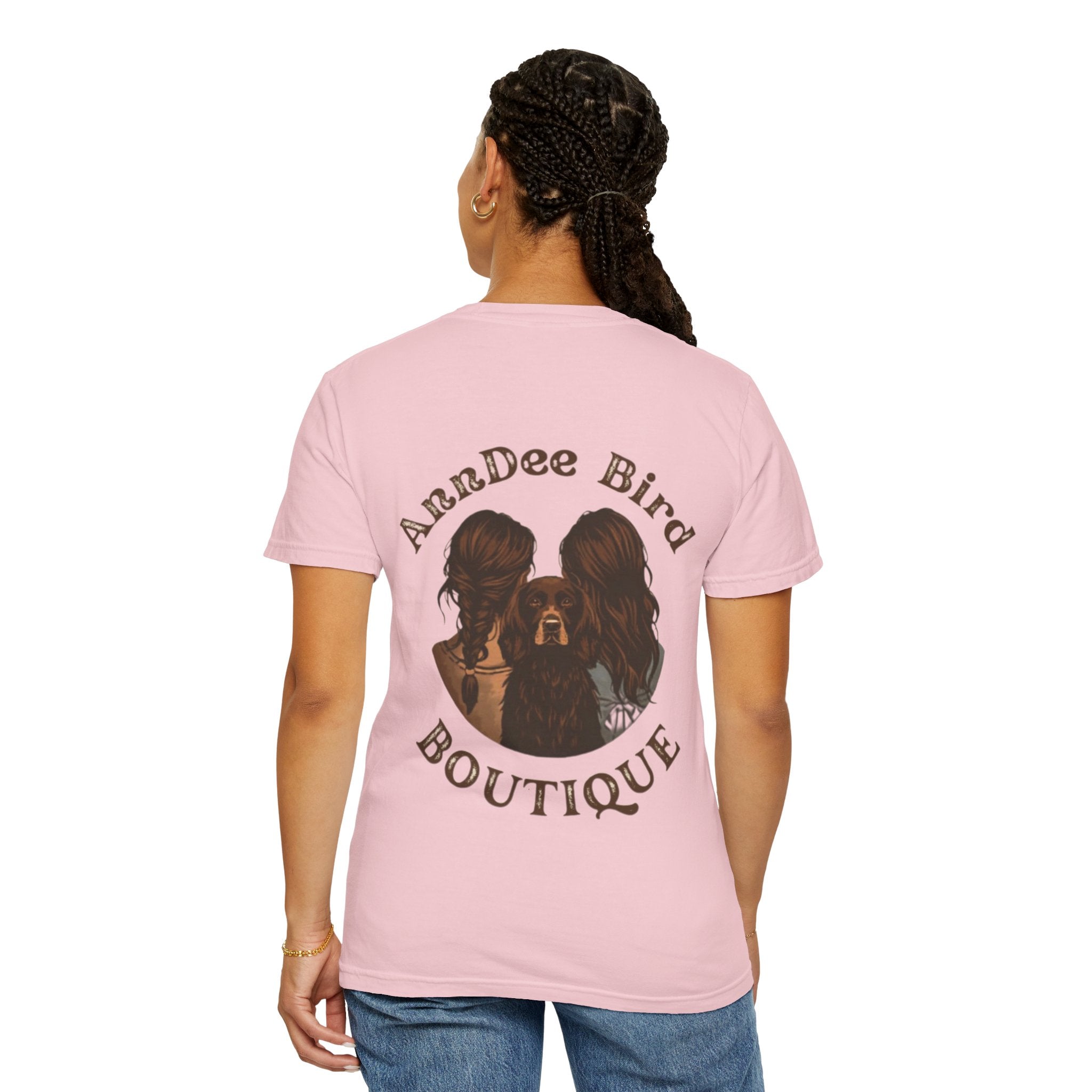 AnnDee Bird Boutique T-Shirt — Branded Logo Tee