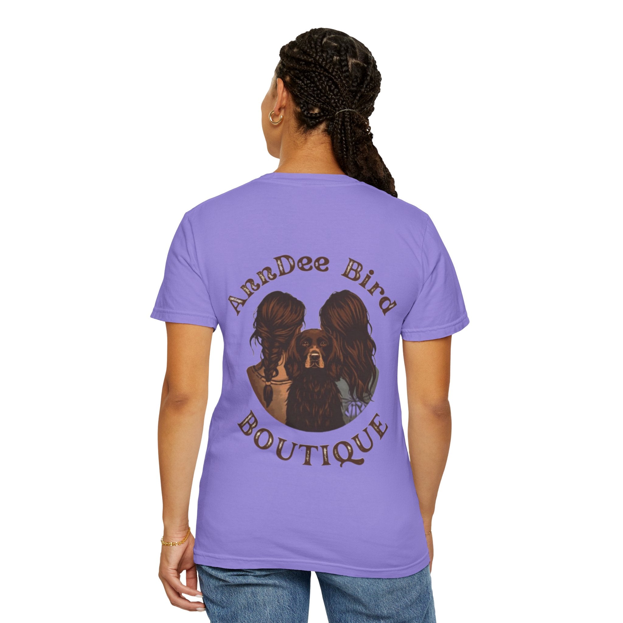 AnnDee Bird Boutique T-Shirt — Branded Logo Tee