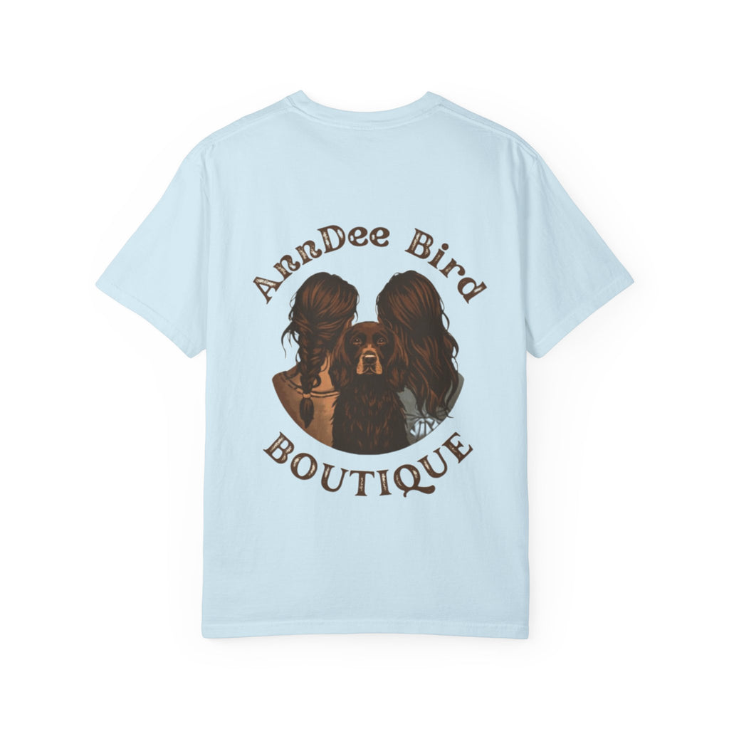 AnnDee Bird Boutique T-Shirt — Branded Logo Tee