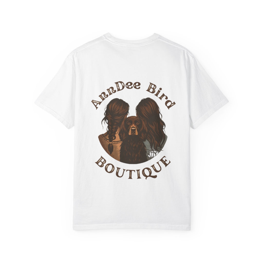 AnnDee Bird Boutique T-Shirt — Branded Logo Tee