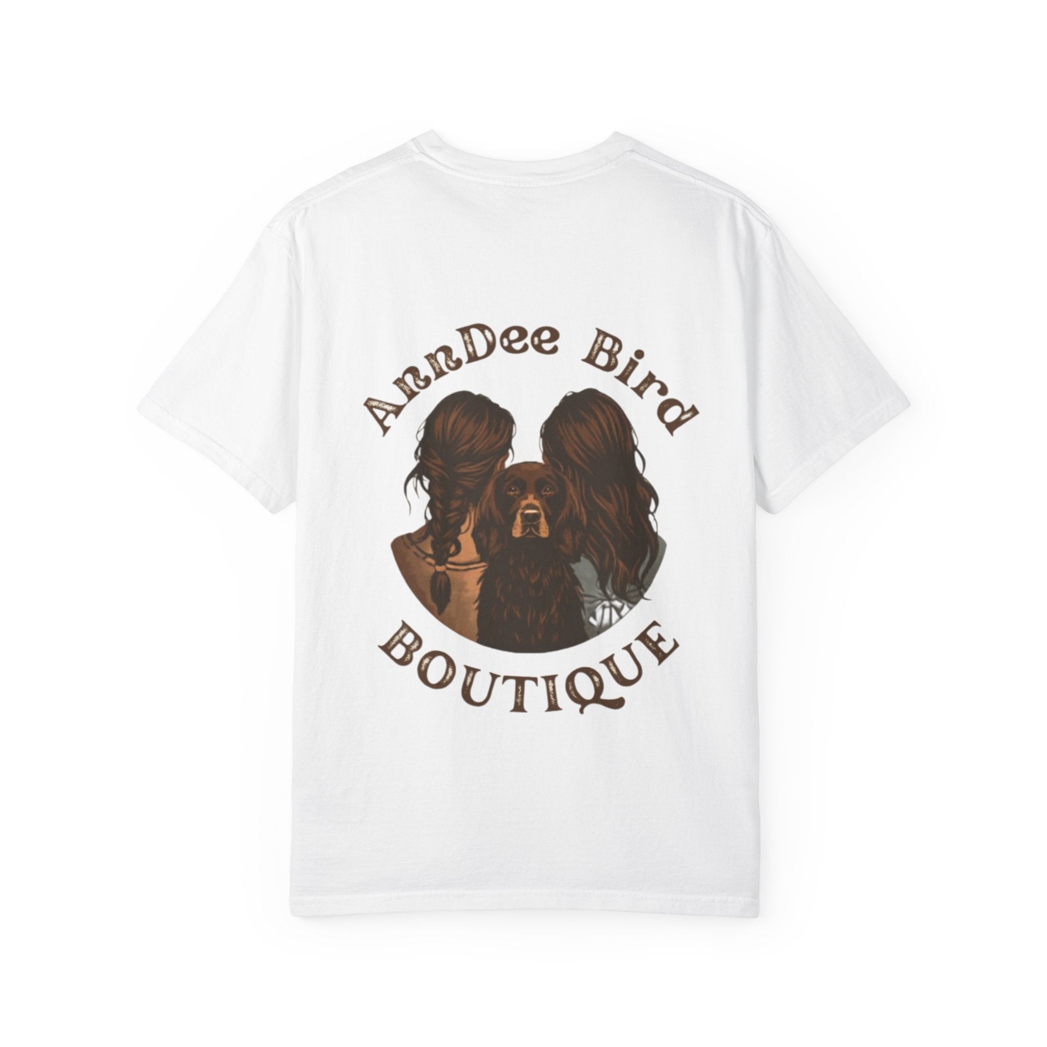 AnnDee Bird Boutique T-Shirt — Branded Logo Tee