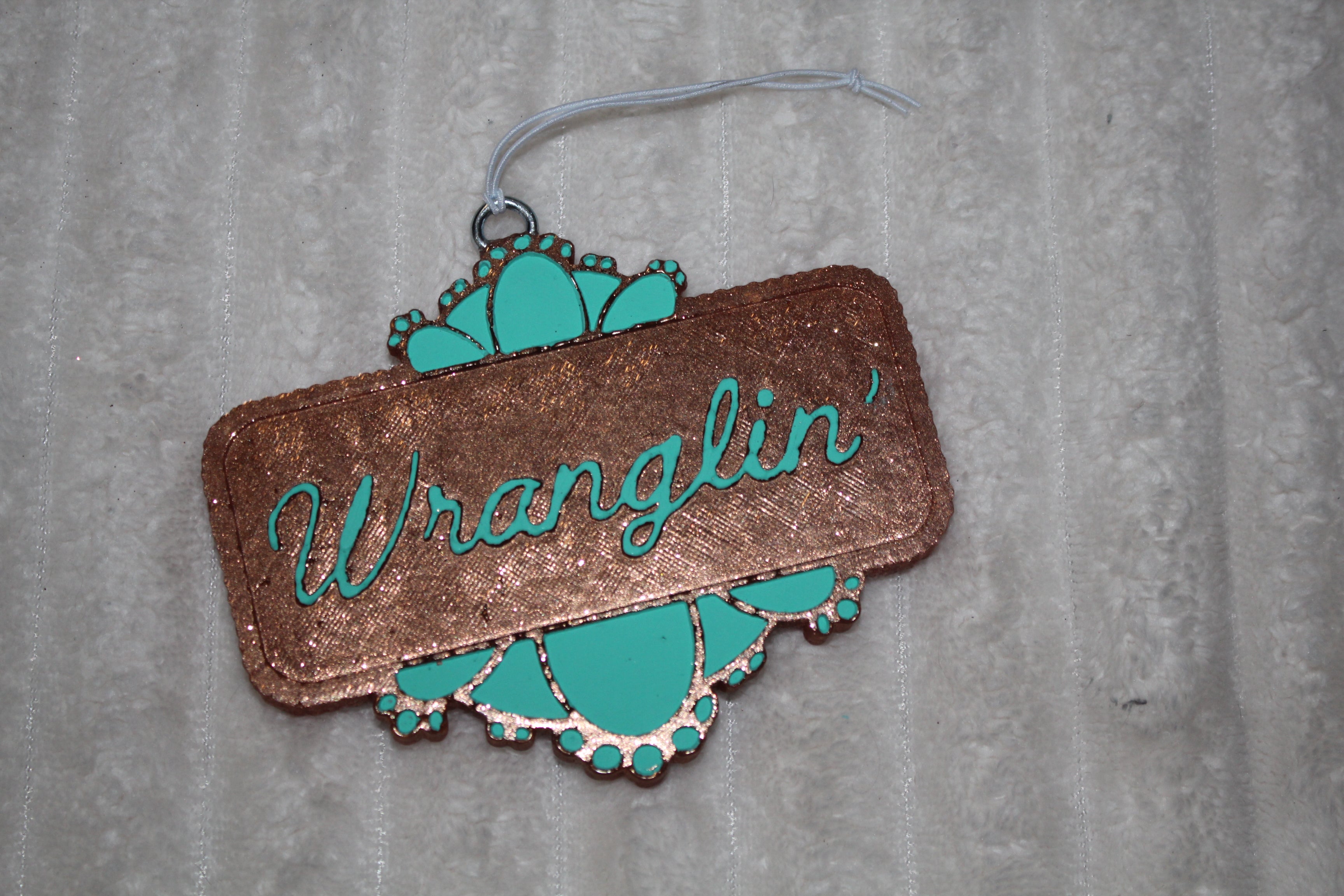 Wranglin' Freshie - mahagony teakwood scent