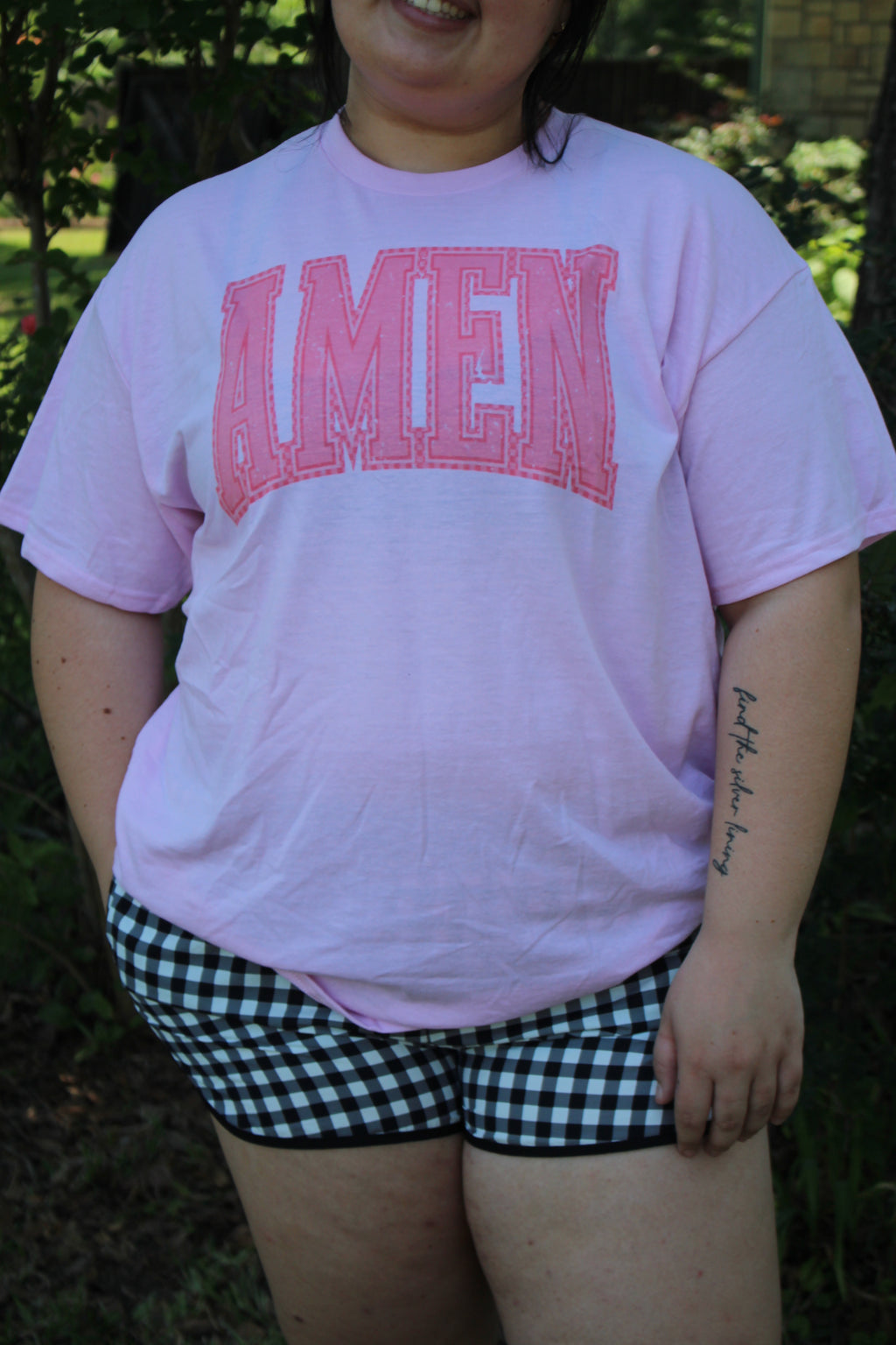 Amen Pink Tshirt